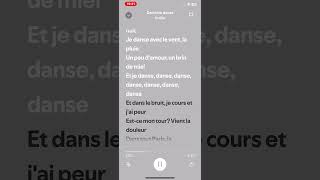 Dernière Danse  Indila Spotify Lyrics [upl. by Parthen958]