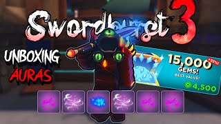 Unboxing AURAS In Swordburst 3 [upl. by Alli601]