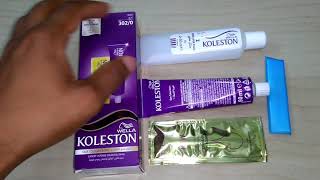 Wella Hair Color Koleston Black [upl. by Cord]