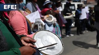 Cacerolazos y protestas en Bolivia por el incremento de los precios en los alimentos V [upl. by Jamnes]