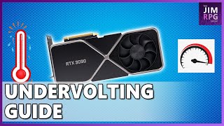 Undervolting and Underclocking GPU Guide MSI Afterburner [upl. by Eelorac446]