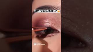 Soft eye makeup beautiful eyes 💞😱😱 [upl. by Shantha533]