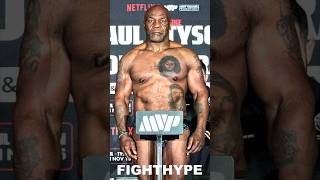 Mike Tyson RIPPED PHYSIQUE at Age 58 JACKED weighin to KNOCK OUT Jake Paul [upl. by Eilhsa881]