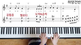 세컨반주amp악보 초보반주자를 위한 쉬운 스트링 반주 찬양하라 내 영혼아 G key  strings  aux keys  세컨건반 [upl. by Yran252]