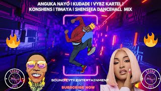 anguka nayo  kudade  vybz kartel  konshens  timaya  shenseea DANCEHALL MIX [upl. by Yraek]