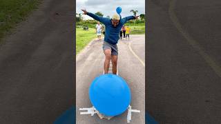 Big Balloon vs Parkour Jump [upl. by Savick]