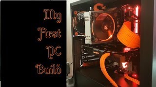 My First PC Build in a Kolink Stronghold case September 2018 [upl. by Berners]