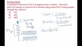 49I4  Energy Dissipated in a resistor 1  numerical [upl. by Terb400]