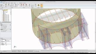 SpaceClaim Feature Demo Beams and Shells [upl. by Nibuz]