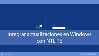 Actualizar las ISOS de Windows 7 8 y 10 con NTLITE  ONLINE [upl. by Thorstein]