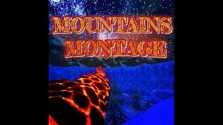 Mountains Montage  Slip Slapping in Gorilla Tag  OP [upl. by Ninon]