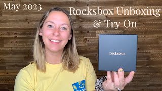 Rocksbox Unboxing amp Try On  May 2023  My Last Box [upl. by Sucam804]