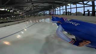 Team pursuit training with the Norwegian talent team Pov [upl. by Eiramana]