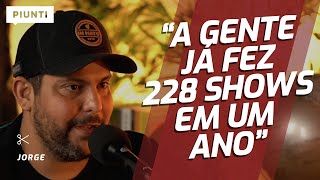 ELES VÃO DIMINUIR O NÚMERO DE SHOWS  Piunti entrevista Jorge [upl. by Emmery69]