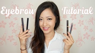 TUTORIAL My Easy Eyebrow Routine  Top 5 Brow Products [upl. by Siloum]