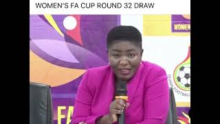 SportsWomen’s fa cup draw for R32 [upl. by Aicercal928]