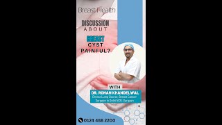 Are breast cysts painful  Fibrocystic breast disease  Breast Pain  Dr Rohan Khandelwal [upl. by Ayeka]