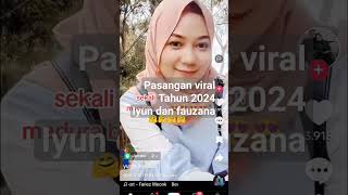 pasangan viral 2024 mas iyun dan fauzana [upl. by Arekahs915]