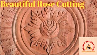 How to make beautiful designs Rose 🌹 Cutting 💥💥😱😱 [upl. by Popper889]