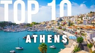 10 BEST Things To Do In Athens  Athens Travel Guide [upl. by Abibah880]