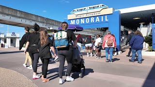 4K60 Express Monorail To Magic Kingdom  Walt Disney World Full Ride 2024 [upl. by Aven]