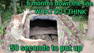 Trakker DPM Tempest Brolly 100 6 MONTH REVIEW [upl. by Airdnaed]