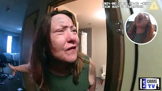 Racist Woman Becomes Enraged After Being Kicked Out Her Hotel Room [upl. by Ik]