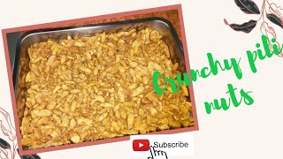 CRUNCHY SUGAR COATED PILI NUTSHOMEMADE PILI NUTS CANDY [upl. by Lain]