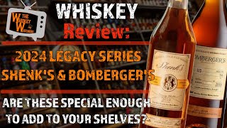 2024 Bombergers amp Shenks  A  sort of Double Feature Whiskey Review [upl. by Perce]