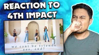 4TH IMPACT COVER  Ariana Grande  we cant be friends amp yes and REACTION [upl. by Oal884]