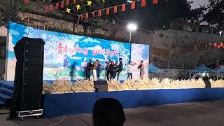 China Sichuan Panzhihua university students dance on ibrar ul Haq song [upl. by Assiren446]