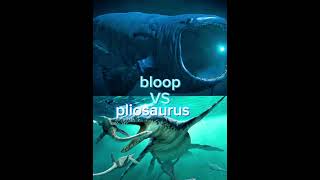 bloop Vs sarcosuchus megalodon mosasaurus pliosaurus whale Blue kraken [upl. by Livvy]