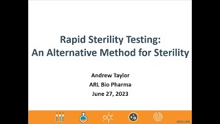 Rapid Sterility Testing An Alternative Microbiological Method [upl. by Enomsed]