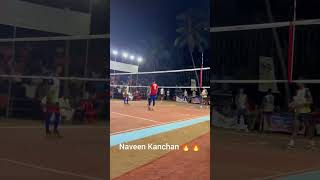 Naveen kanchan 🔥🔥🔥 😱😱😱 kumtavolleyball kumtaspikers netmaster keralavolleyball livestreaming [upl. by Ettesel73]