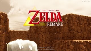 The Legend of Zelda Nes Remake Gameplay Beta v070 [upl. by Atinrahc972]