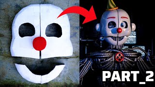 How To Make Ennard Mask With Cardboard  FNAF COSPLAY  Easy Tutorial  PART2 [upl. by Myrtia]