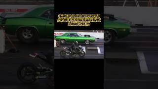 H2R vs Dominic Toretto h2r kawasakininja automobile dominictoretto [upl. by Levitus966]