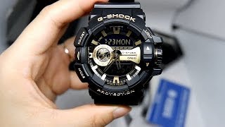 CASIO GSHOCK GA400GB1A9 ORIGINAL UNBOXING [upl. by Yadseut69]