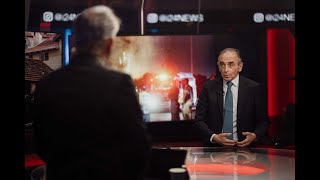 Eric Zemmour sur i24News depuis Israël  La gauche est dans la soumission à lislam [upl. by Yv21]