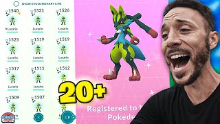 RecordBreaking Shinies My Biggest Raid Shiny Haul Ever in Pokémon GO [upl. by Ardnad]