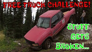 FREE TRUCK CHALLENGE Will the Free Mazda B4000 survive [upl. by Marya]