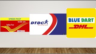 Which courier service is faster safer and cheaper Speedpost vs DTDC vs Bluedart [upl. by Iorgos]