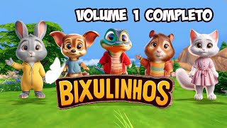 Bixulinhos Volume 1 Completo  Vídeos Infantis Educativos [upl. by Pavyer674]