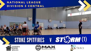 Stoke Spitfires vs Swansea Storm  National League Division 3 Central Match [upl. by Coumas909]