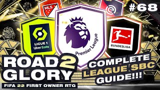 COMPLETE LEAGUE SBC GUIDE  RTG Ep 68 [upl. by Kali]