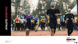 2024 Athlete Briefing Video  IRONMAN 703 Goa India  im703goa [upl. by Aramahs426]