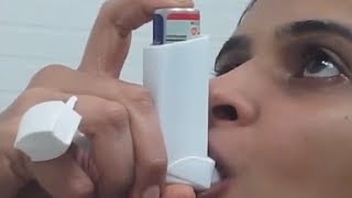 How to use Metered dose inhaler MDI [upl. by Quince831]