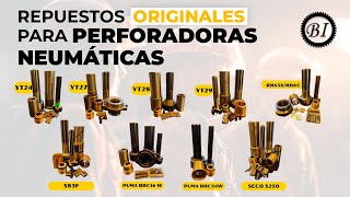 REPUESTOS ORIGINALES PARA PERFORADORAS NEUMÁTICAS  BAHAMONDE INGENIEROS [upl. by Marie-Ann]