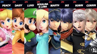 Super Smash Bros Ultimate  Peachs Revenge on MCJr the Daisy Luigi amp Rosalina Fan [upl. by Paget]