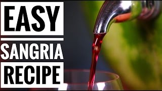 Easy Sangria Recipe How to make Sangria at home  Chef Jon Ashton [upl. by Templia608]